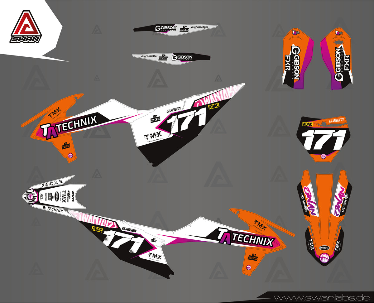 MX Dekor Classen passend für KTM